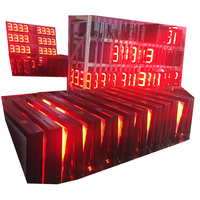 Panneaux d'affichage numériques LED pour stations-service, numéros de prix à 5 chiffres, affichage LED des prix de l'essence
