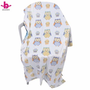 OEKO-TEX 100 Bán Buôn Owl Động Vật Tùy Chỉnh In Minky Bé Chăn Áp Lực của Bong Bóng Dot Trẻ Em Món Quà Ném Chăn - Product Image 6