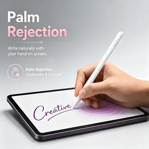 Stylets pour <span class=keywords><strong>Apple</strong></span> <span class=keywords><strong>Pencil</strong></span> compatibles avec <span class=keywords><strong>iPad</strong></span> A16 Air 11 5 4 Pro 11e 13 12.9 M5 M4 M3 M2 <span class=keywords><strong>10</strong></span> 9 8 10e 9e génération Mini 7 6 Touch Pen - Product Image 1