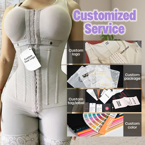 Shapewear da Donna Post-Liposuzione Fase 1, Faja Colombiana Modellante a Clessidra, Shapewear Post-Chirurgico Corto - Product Image 4
