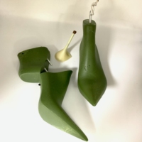 Dernier chausseur en plastique à prix d'usine Haut talon bout pointu dernier fournisseur pour la fabrication de chaussures Offre Spéciale