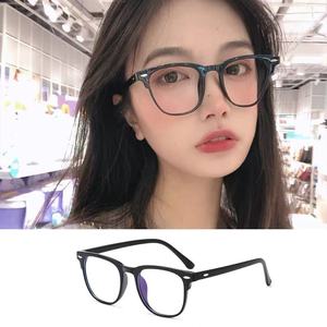 Nouvelles lunettes anti-lumière bleue pour femmes, monture PC, verres acryliques, lunettes de lecture, style rétro tendance pour étudiants et usage quotidien - Product Image 4