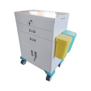 Carrito de Tratamiento Médico de Acero y Plástico para Uso Hospitalario, Guangzhou Overseas Chinese, 760x500x880mm - Product Image 2