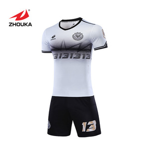 Oem guangzhou football t-shirt cheap referee retro football jersey - Product Image 3
