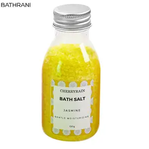 Venta al por mayor de epsom sal de mar empresa sales de baño con olor fuerte color diferente Balt remojo sal regalo para soaking