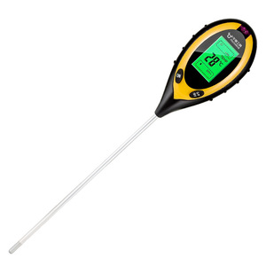 Niu Xiang Soil <b>Tester</b> 4 In 1 Temperature Moisture <b>Ph</b> Salinity Meter For Planting Garden Use - Product Image 1