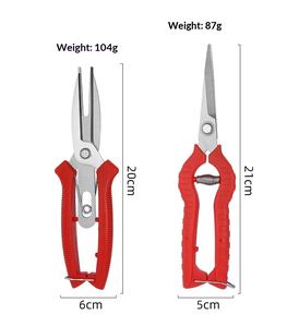 Sécateur agricole à double lame Similar Icon <span class=keywords><strong>DG</strong></span> en acier inoxydable forgé, 0,3 kg, pour pommiers, poiriers et autres arbres fruitiers - Product Image 1