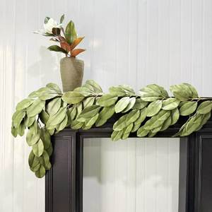 Guirlande de Noël suspendue, plante artificielle en cèdre plastique, 72 pouces, résistante à l'eau, arrangements saisonniers pour l'<span class=keywords><strong>extérieur</strong></span> - Product Image 2