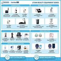 Analyseur de peau industriel Litian LT-FD009 36MP 8 spectres avec IA, 17 indicateurs, stockage cloud et écran 15,6 pouces