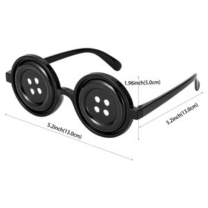 Gafas con Botones, Accesorios para Disfraces de Halloween, Gafas con Botones Inspiradas en Películas de Terror - Product Image 2
