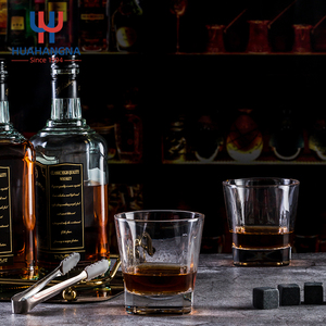 Juego de Vasos de <span class=keywords><strong>Whisky</strong></span> Cuadrados de 10 oz con Logotipo Personalizado, Estilo Antiguo, para <span class=keywords><strong>Whisky</strong></span> Escocés o Bourbon, con Piedras de Granito para Enfriar, Regalo de Cumpleaños - Product Image 3