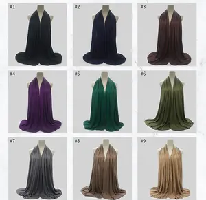 Lenço de cabelo urbano de malha com turbante de grife FINESTYLE, lenço de cabelo longo e respirável de cor sólida para mulheres