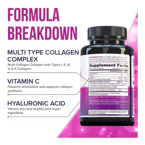 Özel etiket çok kollajen Penptides geliştirilmiş hyaluronik asit vitamini Optimal <span class=keywords><strong>Anti</strong></span>-<span class=keywords><strong>Aging</strong></span> güzellik geliştirme kapsül yetişkinler - Product Image 2