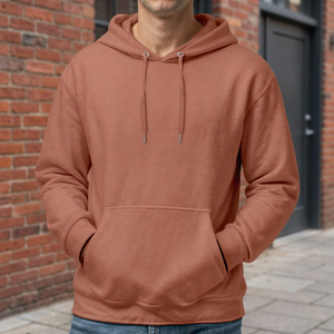 Men's Winter Oversized Hoodie Sweatshirt Heavy Cotton <b>Fleece</b> <b>Zipper</b> Eco-Friendly Streetwear Casual Pullover OEM Supply Custom - Product Image 1