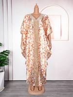 Nouvelle robe ample pour femmes africaines, taille plus, imprimée, en polyester, respirante et confortable, vente en gros