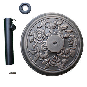 Base <span class=keywords><strong>de</strong></span> <span class=keywords><strong>parasol</strong></span> en résine durable <span class=keywords><strong>de</strong></span> 12 kg pour jardin, patio, <span class=keywords><strong>parasol</strong></span> robuste - Product Image 2