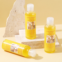 Dissolvant liquide pour la peau à la vitamine C super puissant et huile blanchissante ciblée pour l'huile de gommage jaune pour le visage