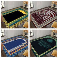 Tapis de prière en gros à bas prix coffret cadeau tapis de prière confortable d'épaisseur durable résistant à l'usure de voyage