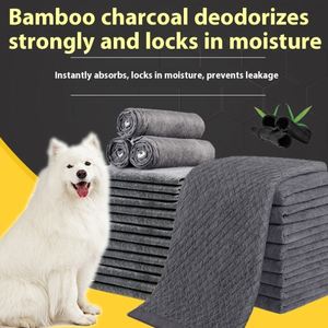 Coussinets absorbants jetables écologiques de qualité supérieure pour chiens, en tissu non tissé, couche épaissie, surface sèche, absorption et désodorisation optimales - Product Image 4