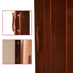 China Fabrikant Badkamers Pvc Schuifaccordeon Deuren Vouwdeur Wc <span class=keywords><strong>Plastic</strong></span> Met Slot - Product Image 2