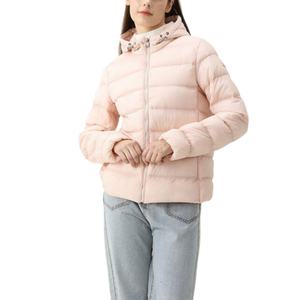 Abrigo Acolchado Grueso y Cálido de Invierno 2024 para Mujer, Abrigos con Cierre, Capucha, Talla Grande, Relleno de Algodón, Tejido Liso Teñido - Product Image 2