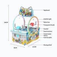 Machine de loterie à pièces ou jeu vidéo d'arcade interactif pour enfants de 3, 6, 8 ans, équipement de jeu de tir interactif pour enfants en intérieur, entreprise