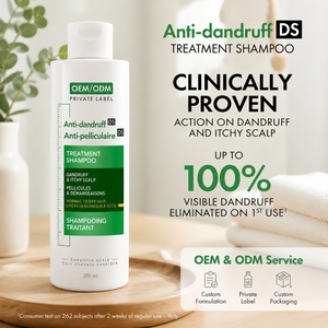 Shampoing Traitant Antichute OEM/ODM au Sélénium <span class=keywords><strong>DS</strong></span> et à l'Acide Salicylique – Soin Apaisant du Cuir Chevelu pour Cheveux Secs à Normaux – Réduit les Pellicules - Product Image 2