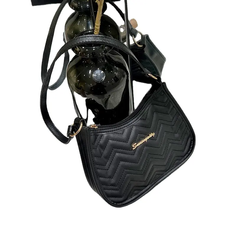 Tas tangan kustom untuk wanita, dompet dan tas mewah dengan Logo tas Organizer sisipan