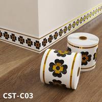 Moulure autocollante décorative pour plinthe, mur, cadre de fenêtre et de porte, et coins