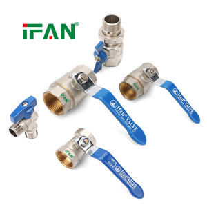 IFAN Großhandel Langlebiges Geschmiedetes Kugelventil Gewinde-Messingventil Hochdruck 1/2''-2'' Manuelles Messing-Kugelventil - Product Image 3