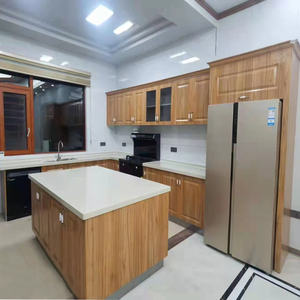 ארון מטבח נירוסטה עמיד מודרני סטים ארון 5 מגירות קיר רכוב בית מחיר המפעל - Product Image 4