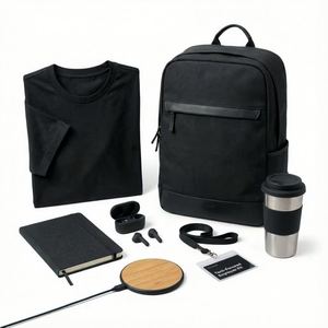 Kit de Bienvenida Premium para Empleados con Logotipo Personalizado, Mochila para Portátil, Cuaderno, Botella de Agua Aislada, Caja de Regalos Promocionales de la Empresa - Product Image 3