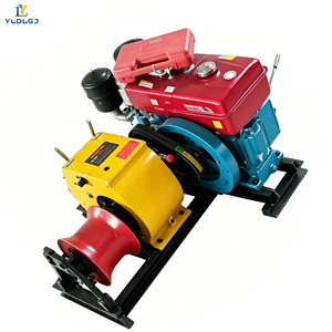 Treuil industriel YILI 5T à moteur diesel, à couple élevé, pour le tirage de câbles, la construction de lignes de transmission et la construction de tours - Product Image 4