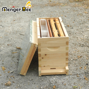 Nueva Caja de Colmena Langstroth Menger Bee 5 Frame Deep NUC, Construcción de Madera de Abeto, 1 Año de Garantía, Equipo de Apicultura para Cría de Reinas - Product Image 4