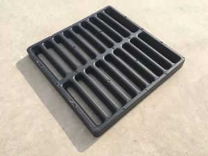 รางน้ำฝนไฟเบอร์กลาส FRP GRP และฝาครอบรางน้ำ วัสดุก่อสร้างโลหะ - Product Image 5