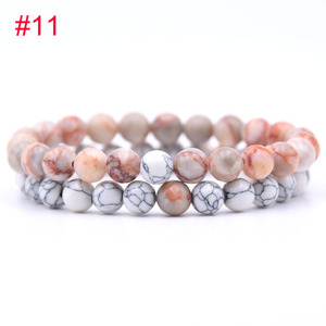 Wholesale Long Distance Couples Matching Relationship Howlite Sets Beaded <strong>Bracelets</strong> Promotional Gift <strong>Yin</strong> <strong>Yang</strong> <strong>Bracelet</strong> - Product Image 6