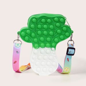 Custom Mini Silicone Shoulder Handbags for Girls Waterproof 3D Japan Style Cartoon Cute <b>Kids</b>' Coin Pouch Purse - Product Image 3