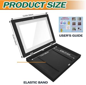 Kids MDF Art Frames Front-Opening Waterproof Great for <b>Drawings</b> Artworks Children Projects Schoolwork Home or <b>Office</b> - Product Image 2