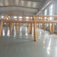 Grande tente de camping du Moyen-Orient, abri portable imperméable à ouverture automatique rapide pour hébergement de groupe et logement temporaire