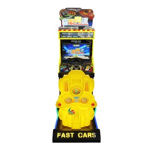 Nouvelle Machine de Jeu d'Arcade Populaire : Voiture de Course et Simulateur de Tir, Couleurs Personnalisables, Prise en Charge Anglaise, 4 Joueurs, Acrylique/Métal - Product Image 3