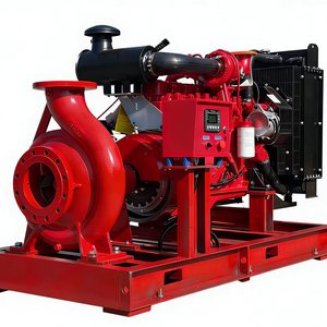 Bomba de Agua Diésel para Minería, 500m3/h, Alta Presión 50m, Solución Integrada de Drenaje, Bomba de Drenaje Diésel para Construcción - Product Image 1