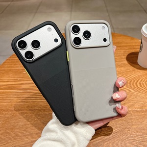 เคสโทรศัพท์แม่เหล็ก TPU สีส้มสำหรับ iPhone 14 Pro Max 13 12 11 ซีรีส์ รองรับการชาร์จไร้สาย สีพื้น - Product Image 4