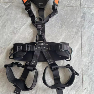 CE Best Selling Outdoor Full Body Polyester Rescue Harness <span class=keywords><strong>Belt</strong></span> Queda Detenção Característica de Alta Proteção Elétrica Trabalho Queda - Product Image 6