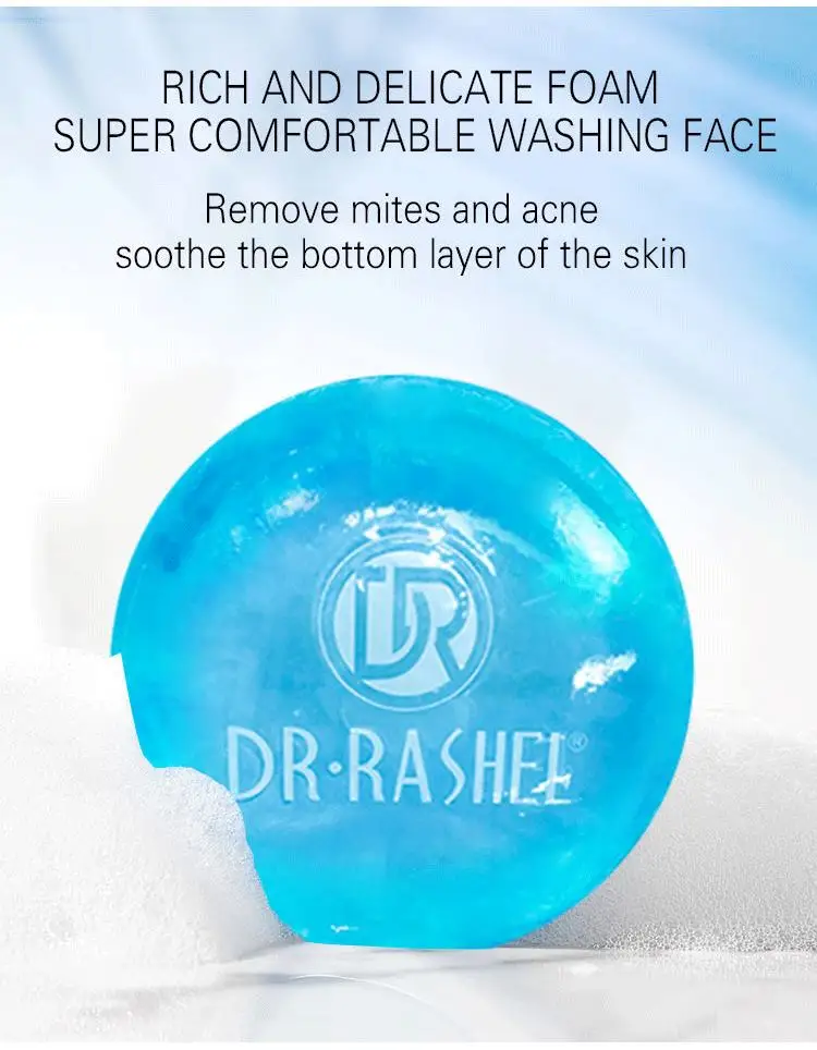 Sea Salt Soap DR RASHEL Product Detoxifies Pores And Moisturizing Skin Face Soap