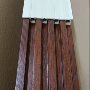 <span class=keywords><strong>Traitement</strong></span> décoratif cannelé contemporain de <span class=keywords><strong>mur</strong></span> <span class=keywords><strong>intérieur</strong></span> d'éraflure de panneau de <span class=keywords><strong>mur</strong></span> WPC résistant - Product Image 6