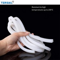 Bande de caoutchouc médical et silicone Joint d'étanchéité en mousse solide en caoutchouc avec une résistance à la température de 260 degrés Celsius