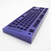 Clavier mécanique OEM en aluminium usiné CNC de précision, mini clavier mécanique de jeu sans fil, cadre de clavier mécanique de jeu