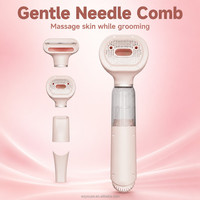 Aspirateur de toilettage pour animaux avec fonction souffleur et peigne, idéal pour le nettoyage à domicile et en voiture des chats et chiens à poils longs, prend en charge l'emballage personnalisé