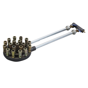 Lyroe Bestseller Neues Design 19-Brenner Gewerbliche Küchenausstattung Gusseisen-Gasherd - Product Image 1
