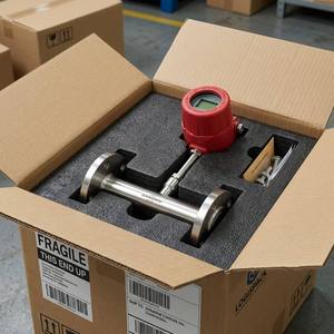 Débitmètre thermique intelligent à sonde d'insertion pour montage sur bride, pour la surveillance de l'air et des gaz - Product Image 3